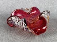 Mid Century Murano Art Glass Ashtray