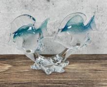 Faroe Marcolin Art Glass Fish