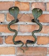 Brass King Cobra Door Pull Handles