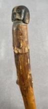 Folk Art Walking Stick Washington DC Flood of 1936