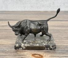 Wilhelm Otto Peters Tyr Bull Bronze