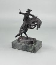 Frederic Remington The Bronco Buster Bronze