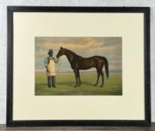 Bonnie Scotland Race Horse Lithograph