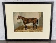 Henry Stull Ten Broeck Race Horse Lithograph