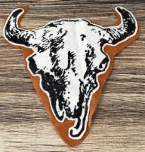 Charles M Russell Montana Skull Society Patch