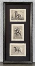 Woody Crumbo Horse Engravings
