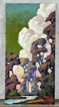 William Hawkins Arizona Oil on Board Painting