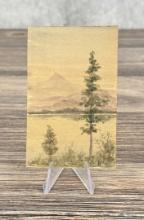 Glen Payton Bankson Washington Watercolor Painting