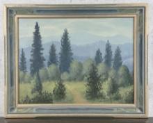 Glen Payton Bankson Washington Oil Painting