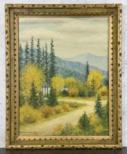 Glen Payton Bankson Washington Oil Painting