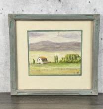 Glen Payton Bankson Washington Watercolor Painting