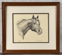 Vel Miller The Quarter Horse Lithograph Print