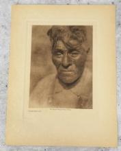 Edward Curtis Photogravure An Eastern Pomo