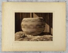 Edward Curtis Photogravure Pomo Baskets