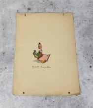 Walt Disney Animation Storyboard Drawing