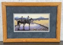Larry Zabel September Bulls Print