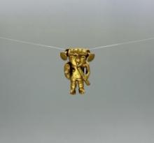 Pre Columbian Tairona Tumbaga Pendant