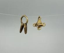African Baule Bronze Pendants