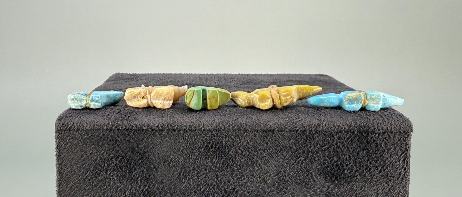 Zuni Carved Bear and Fox Fetishes