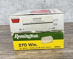30 Rounds of .270 Rifle Ammo