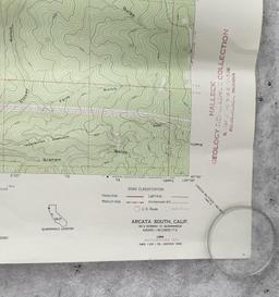 Arcata California Topographic Map