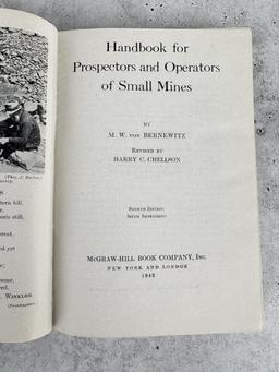 Handbook For Prospectors Operators of Small Mines