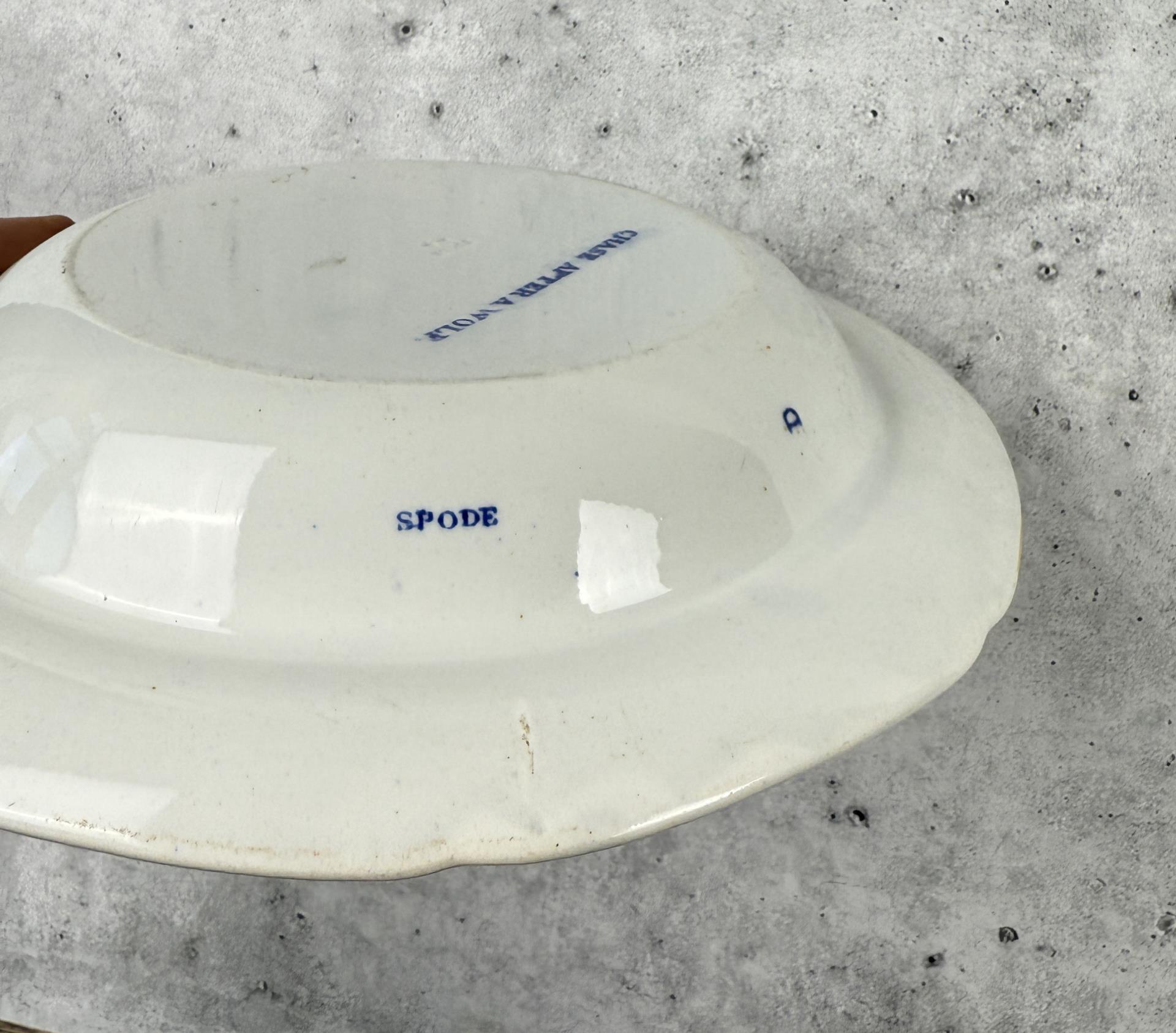 Spode Indian Sporting Chase After a Wolf Plate