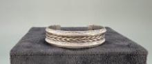Navajo Sterling Silver Cuff Bracelet