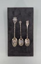 .800 Silver Souvenir Spoons