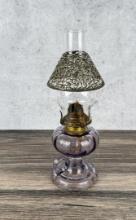 Purple Kerosene Finger Lamp