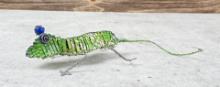 Folk Art Soda Can Recycled Aluminum Lizard