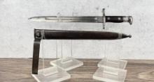 Krag US Model 1892 Springfield Jorgensen Bayonet