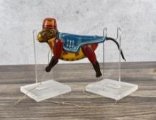 Marx Zippo the Climbing Monkey Tin Toy