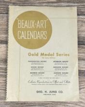 Beaux Art Calendars Salesman Sample Book