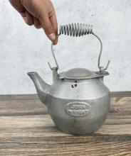 John Wright Cast Aluminum Kettle Tea Pot