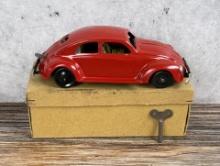 Seltener JNF Volkswagen Wind Up Toy Car