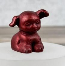 Griswold Hines Pup Aluminum Paperweight