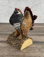 George Kester Spruce Grouse Wood Carving