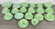 Fire King Jadeite Jane Ray Dishware