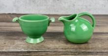 Fiesta Fiestaware Sugar Bowl Harlequin Creamer