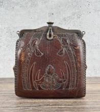 Art Nouveau Leather Purse