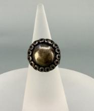 Navajo Sterling Silver Domed Ring