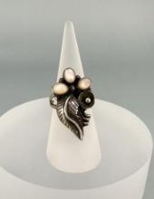 Herbert Platero Navajo Mother of Pearl Ring