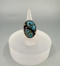 Navajo Sterling Silver Turquoise Ring
