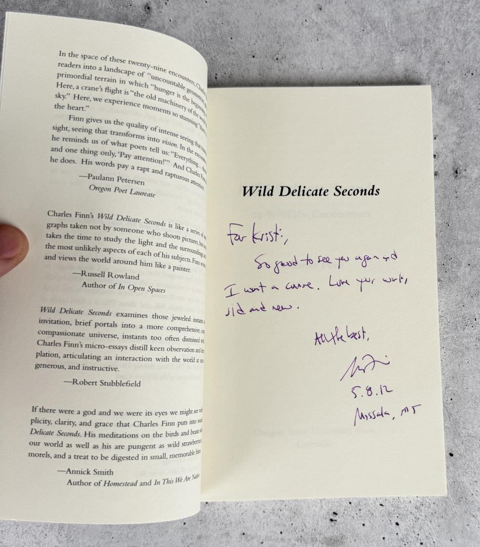 Wild Delicate Seconds Author Signed