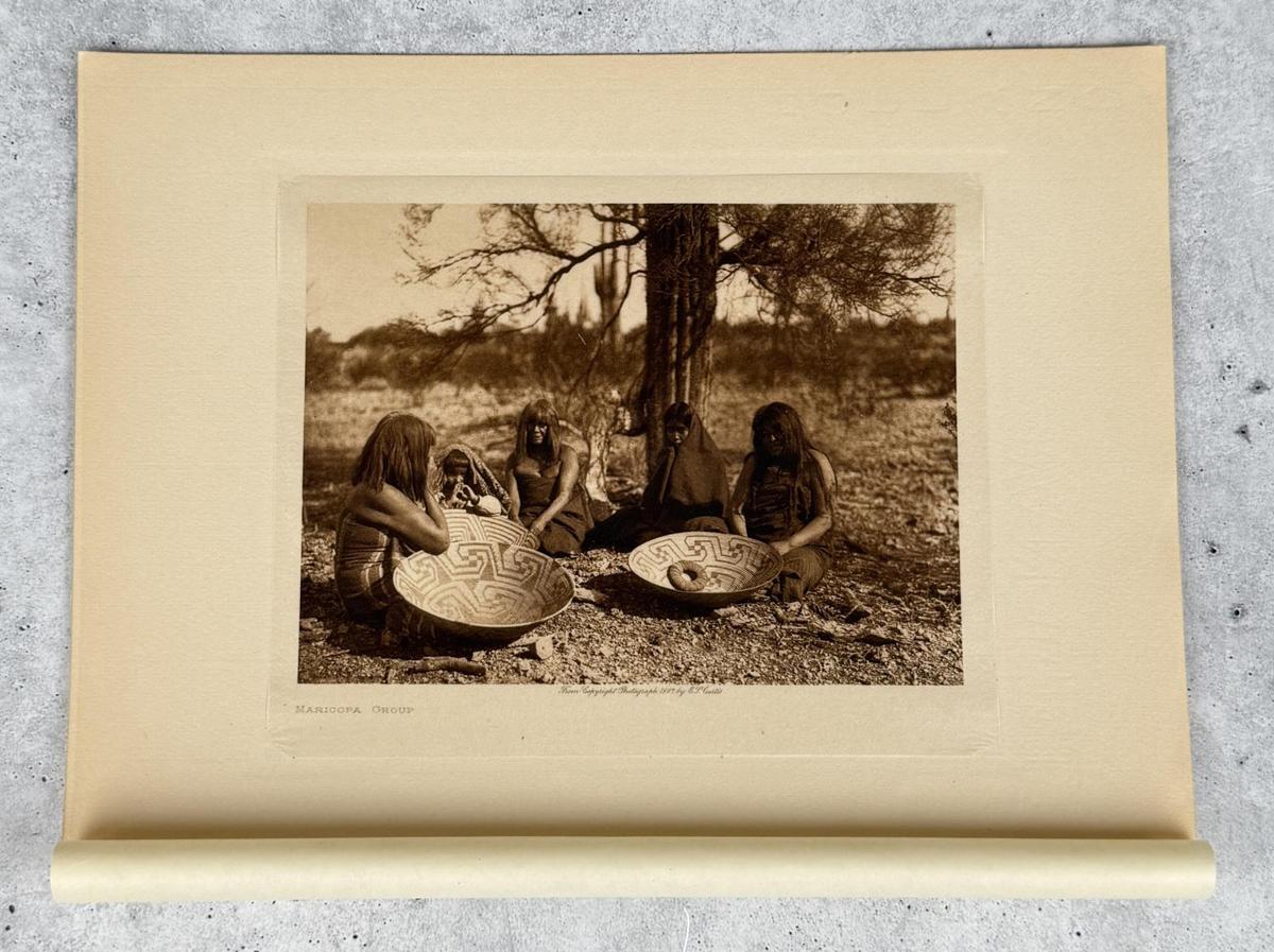 Edward Curtis Photogravure Maricopa Group