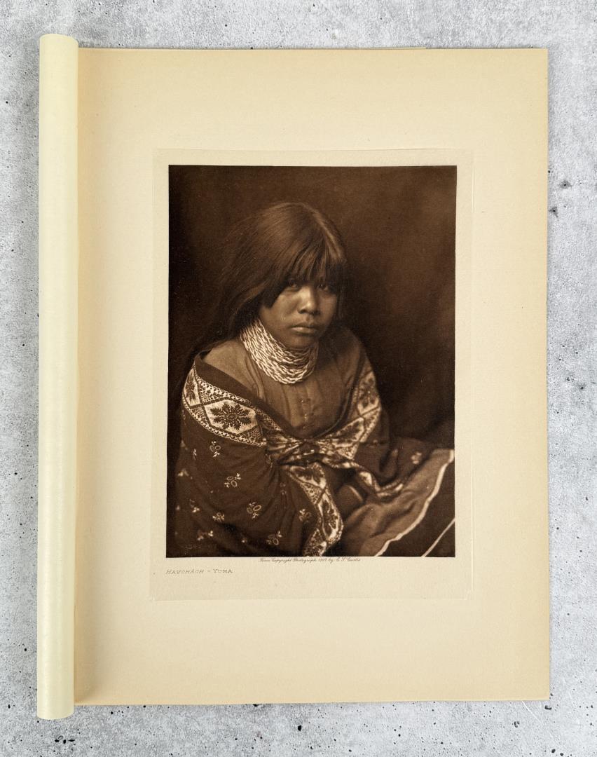 Edward Curtis Photogravure Havchach Yuma