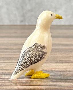 Robert Bellarmine Kokuluk Inuit Carved Goose