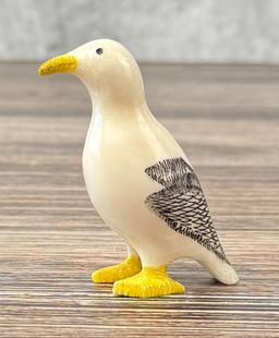 Robert Bellarmine Kokuluk Inuit Carved Goose