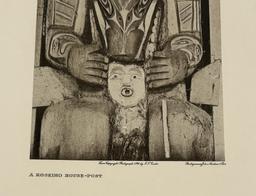 Edward Curtis Photogravure A Koskimo House Post